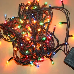 SPARK WORLD Red & Blue LED String Lights-36