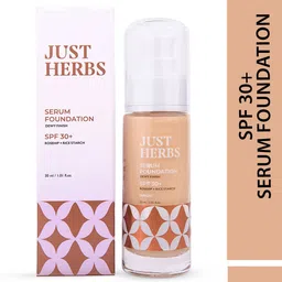 Just Herbs Dewy Finish SPF30 Serum Foundation with Rosehip & Rice Starch 30g - Ivory 03-25