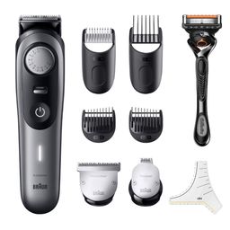 Braun BT9420 Series 9 Waterproof Professional Beard Trimmer - Charcoal Grey-56