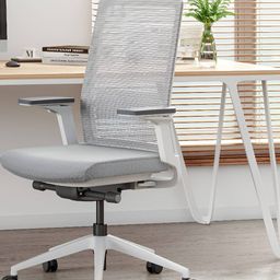 Pelicanwork Off White Model 53 Ivory Study & DurableStudy Chair-image-12