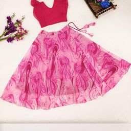 RJ ONLINE Ready To Wear Poly Georgette Lehenga Choli-image-64