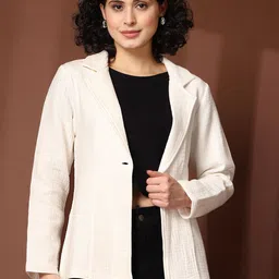 plusS Women Single Breasted Blazer-picture-42