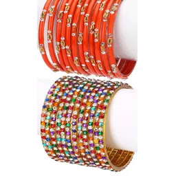 1ST TIME Orange Alloy Bangle-44