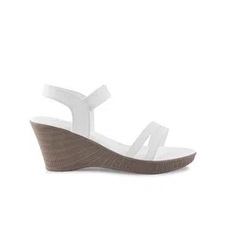 JM Looks Textured Block Peep Toes with Tassels image 4