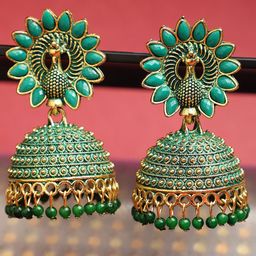 Anouk Contemporary Jhumkas Earrings-image-52