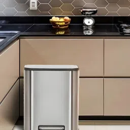 Pano Stainless Steel Peddle Dustbin-12L-picture-28
