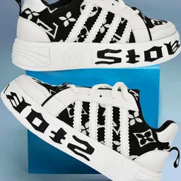 VATELIO Men Printed Lace Ups Sneakers-picture-25
