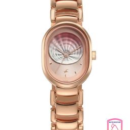 Fastrack Women Brass Mother of Pearl Dial & Stainless Steel Bracelet Style Straps Analogue Watch 6274WM01-image-3