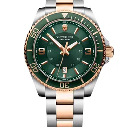 Victorinox Men Dial & Bracelet Style Straps Analogue Watch 242008-50