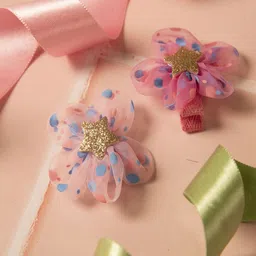 Jewelz Girls Set of 4 Embellished Hair Accessory Set-35