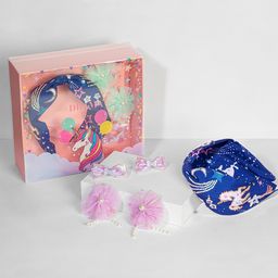 HAIR DRAMA COMPANY Girls Set of 5 Unicorn Embellished Hair Accessory Set-image-41