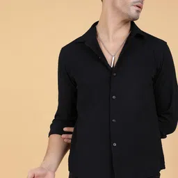 Stylecast X Kotty Gingham Checked Spread Collar Long Sleeves Casual Shirt-image-65