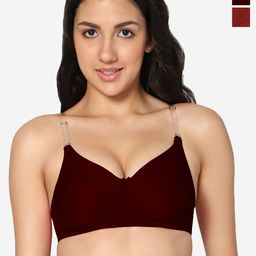 In Care Pack Of 2 Bra Medium Coverage Heavily Padded-picture-56