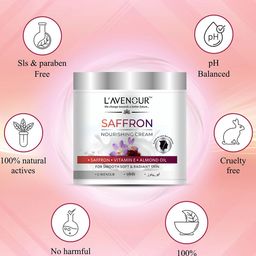 L'AVENOUR Saffron Nourishing Cream With Vitamin E - 100 ml image 3