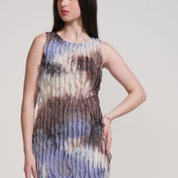 ESPYR By Tokyo Talkies Women Print Sheath Round Neck Midi Dress-image-43