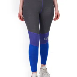 GOTO Women Colourblocked Sports Tights-image-5