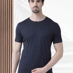 FBAR Men Solid Round Neck Slim Fit T-shirt-picture-44