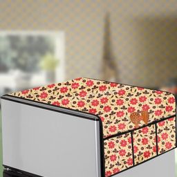 The Furnishing Tree Multi Printed Refrigerator Cover-image-49