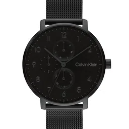 Calvin Klein Unisex Stun Stainless Steel Textured Analogue Watch 25200401-18