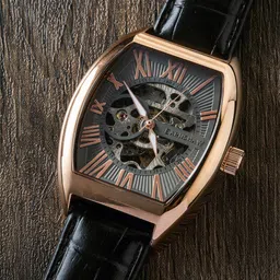 EARNSHAW Beauchamp Automatic Skeleton Grey Tonneau Dial Watch - ES-8148-08-image-31