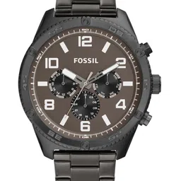 Fossil Men Charcoal Grey Brox Analogue Watch BQ2533-40