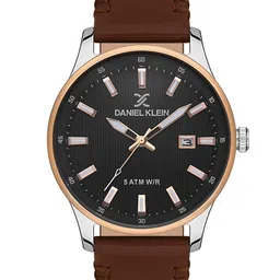 Daniel Klein Men Dial & Leather Straps Analogue Watch DK.1.13375-4-picture-36