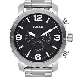 Fossil NATE Men Black Analogue Watch JR1353-image-78