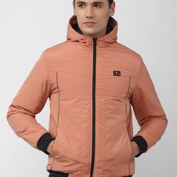 Van Heusen Sport Men Solid Bomber Jacket-picture-4