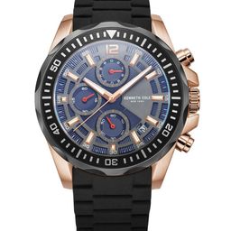 Kenneth Cole Men Blue Dial And Bracelet Style Straps Analogue Watch KCWGQ2222204MN-31