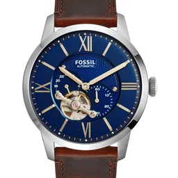 Fossil Men Navy Automatic Dial Watch ME3110-50