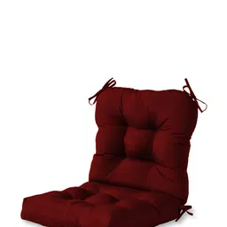 DADDY COOL Swing 2 Pcs Maroon Quilted Chair Pads-image-74
