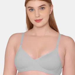 KOMLI Full Coverage Lightly Padded Cotton T-shirt Bra With All Day Comfort-picture-32