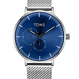 TOMS Men Stainless Steel Wrap Around Straps Analogue Watch T1907C-A3-57