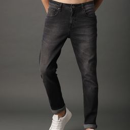 Roadster Men Black Skinny Fit Mid-Rise Clean Look Stretchable Jeans-image-43