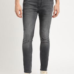 THE BEAR HOUSE Men Slim Fit Clean Look Light Fade Stretchable Jeans-picture-48