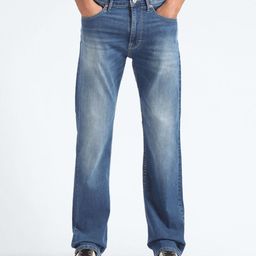 Flying Machine Men Bootcut Heavy Fade Stretchable Jeans-image-48