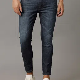 Voi Jeans Men Comfort Skinny Fit Clean Look Light Fade Whiskers Stretchable Jeans-picture-37