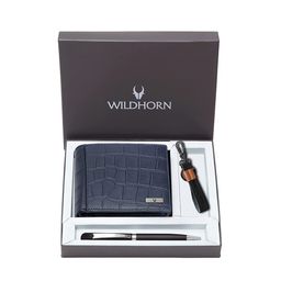 WildHorn Textured Leather Accessory Gift Set-41