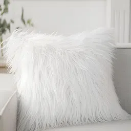 MONKDECOR White Quirky Square Cushion Covers-image-42