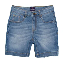 KiddoPanti Boys Washed Denim Shorts-51