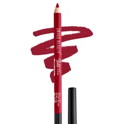 SWISS BEAUTY Bold Matt Long Lasting Matte Finish Lip Liner Pencil - Bright Maroon 7-37