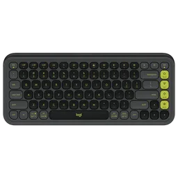 logitech POP Icon Keys Bluetooth Wireless Keyboard with Customizable Action Keys (Easy Switch Keys, Graphite and Green)-51