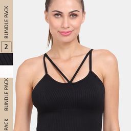 Amour Secret Pack of 2 Lightly Padded Bra-image-64