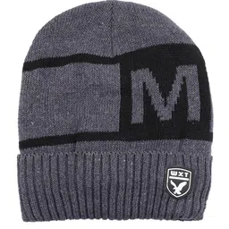 YOUSTYLO Unisex Self Design Woollen Beanie-1