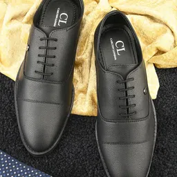 Carlton London Men Textured Formal Derbys-picture-48