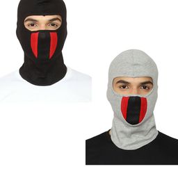 Gajraj Pack Of 2 Reusable Full Face Masks With Air Filter Mesh-43