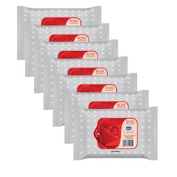 Ginni Set of 7 Rose Cleansing & Makeup Remover Wet Wipes - 30 Wipes Per Pack-57