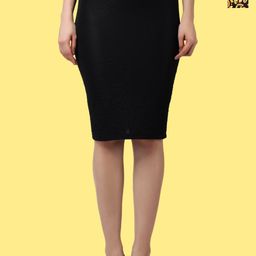 Popwings Pack of 2 Knitted Pencil Skirts-image-46