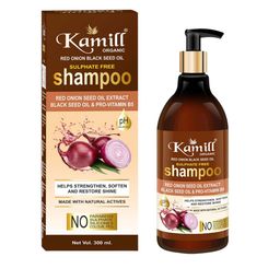 KAMILL Sulphate Free Red Onion Black Seed Oil Hair Shampoo - 300 ml-10