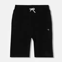 GANT Solid Mid-Rise Regular Fit Shorts-picture-14